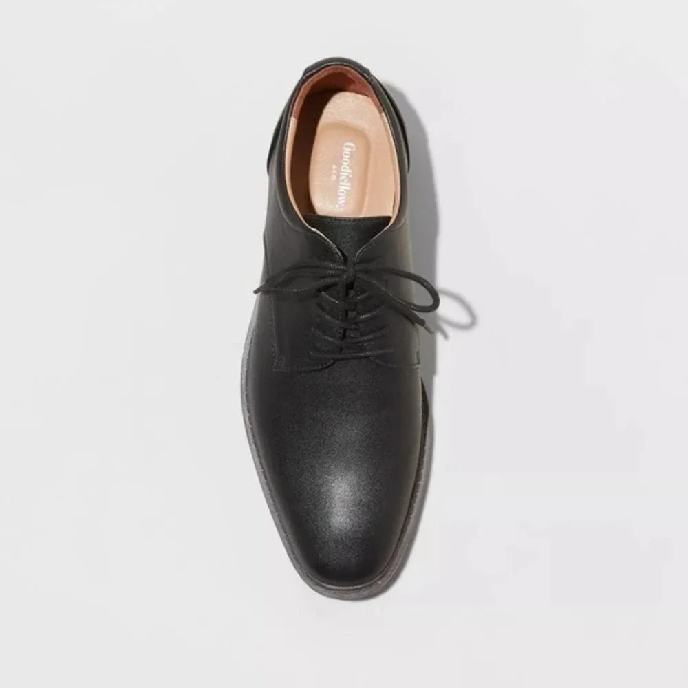 Men's Leo Dress Shoes by Goodfellow & Co Black Size 10.5‎ New With Tags
